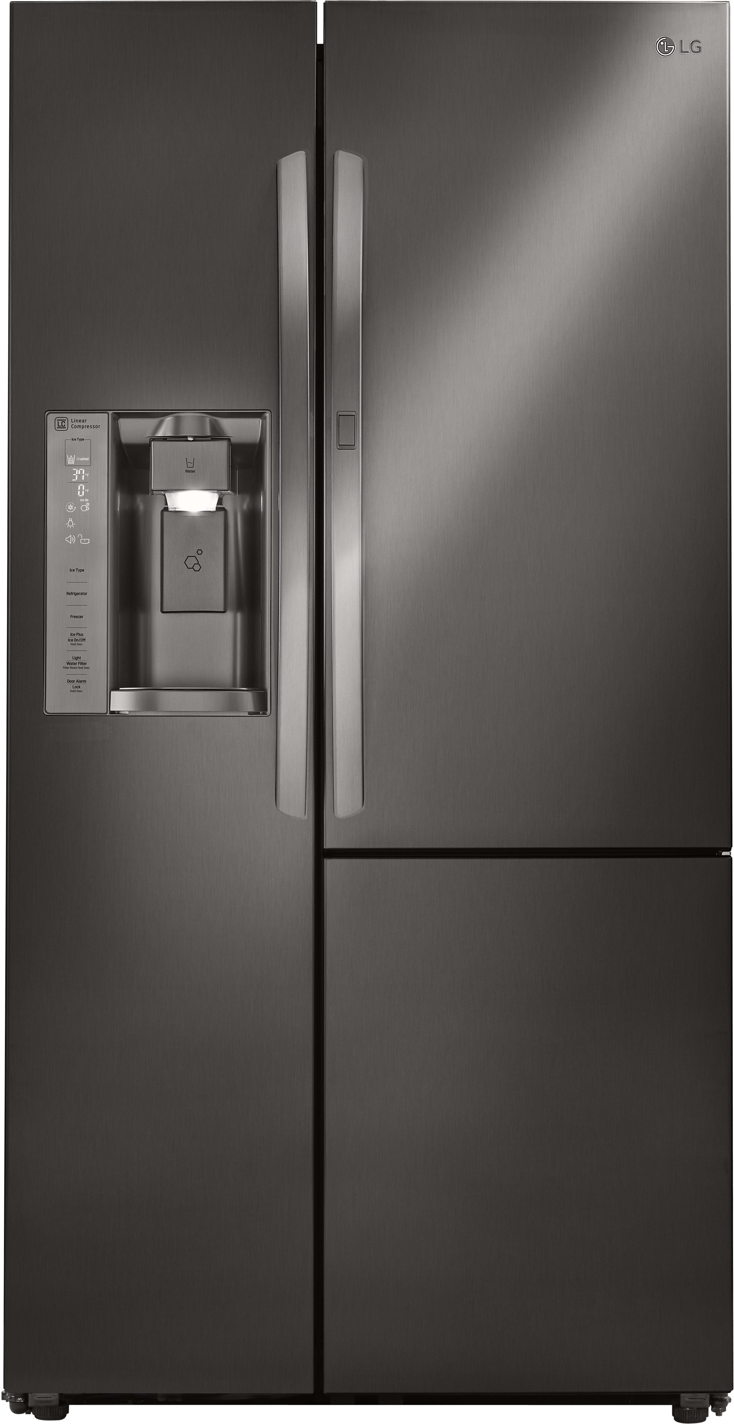 LG LSXS26386D 36 Inch SidebySide Refrigerator with DoorinDoor