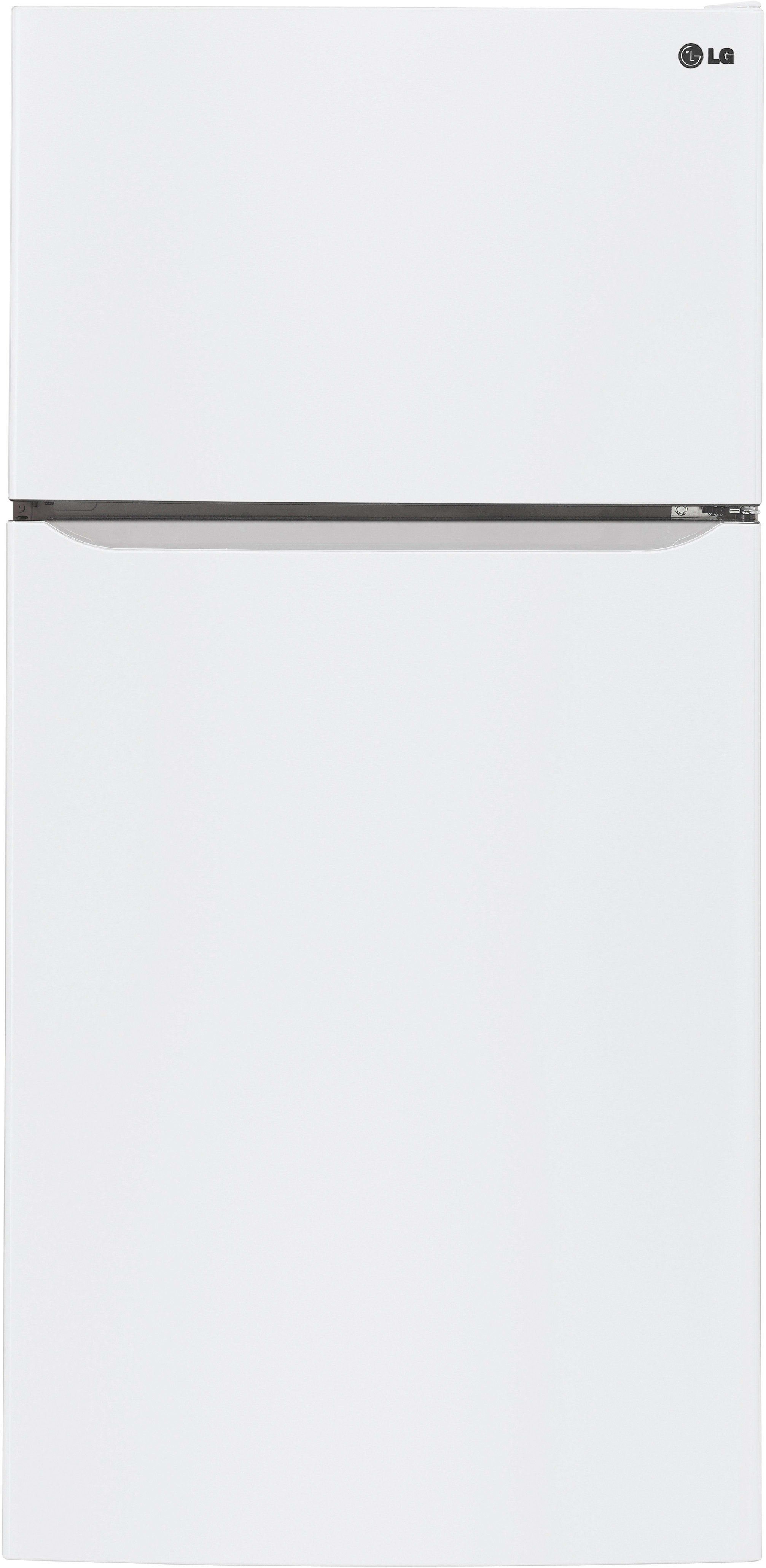 LG LTCS24223W 33 Inch TopMount Refrigerator with Automatic Ice Maker, Glide N' Serve® Pantry