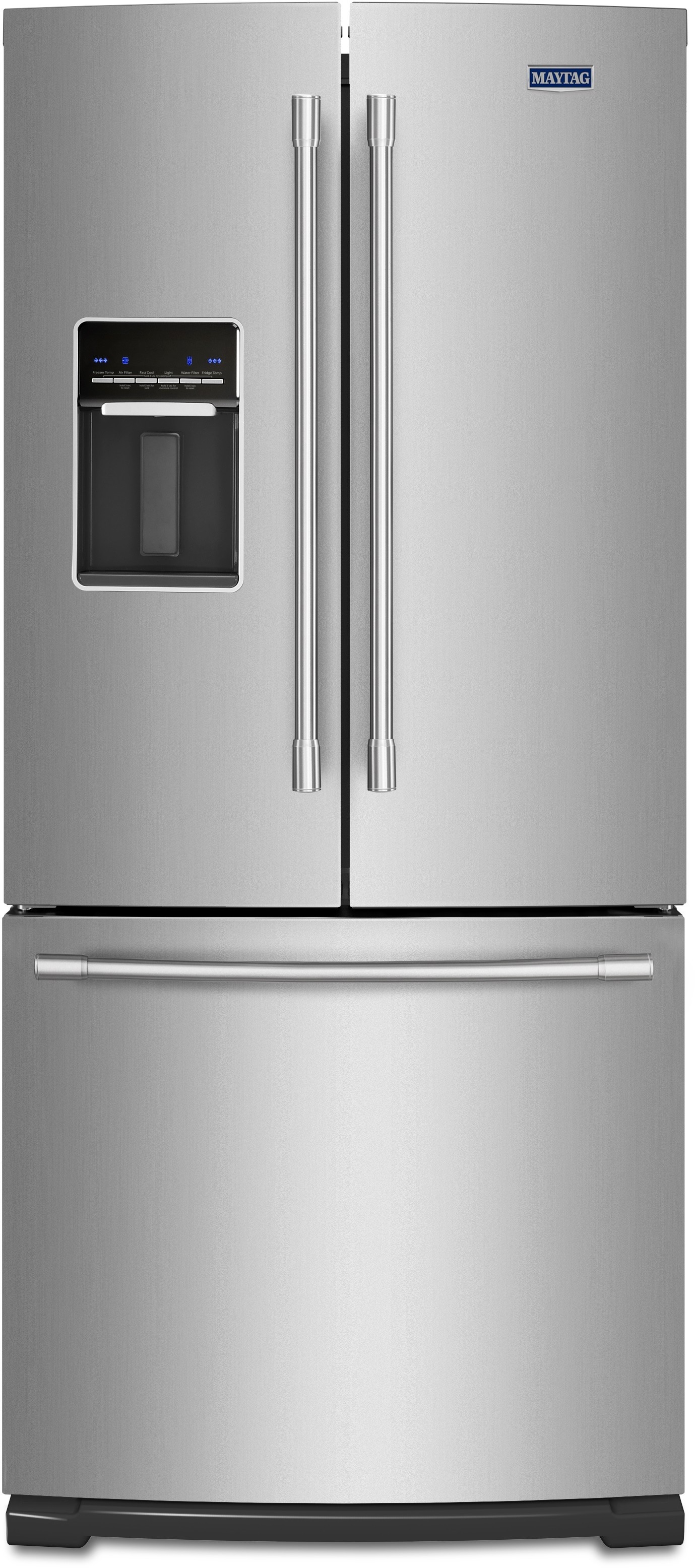 Maytag MFW2055FRZ 30 Inch French Door Refrigerator with Wide-N-Fresh ...