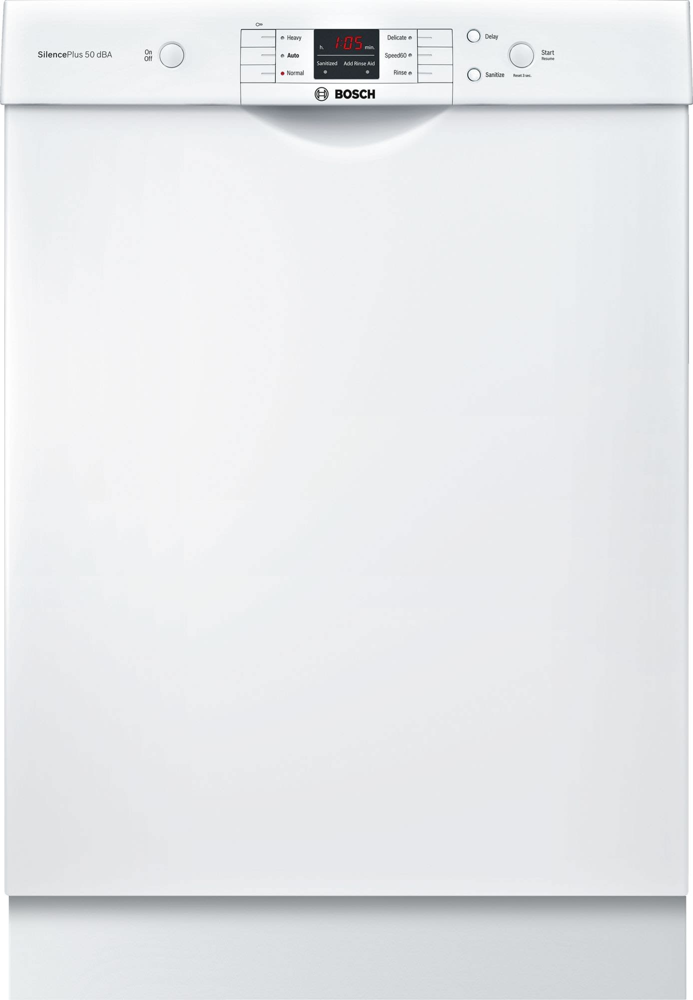 Bosch SHEM3AY52N Full Console Dishwasher with 14 Place Setting Capacity