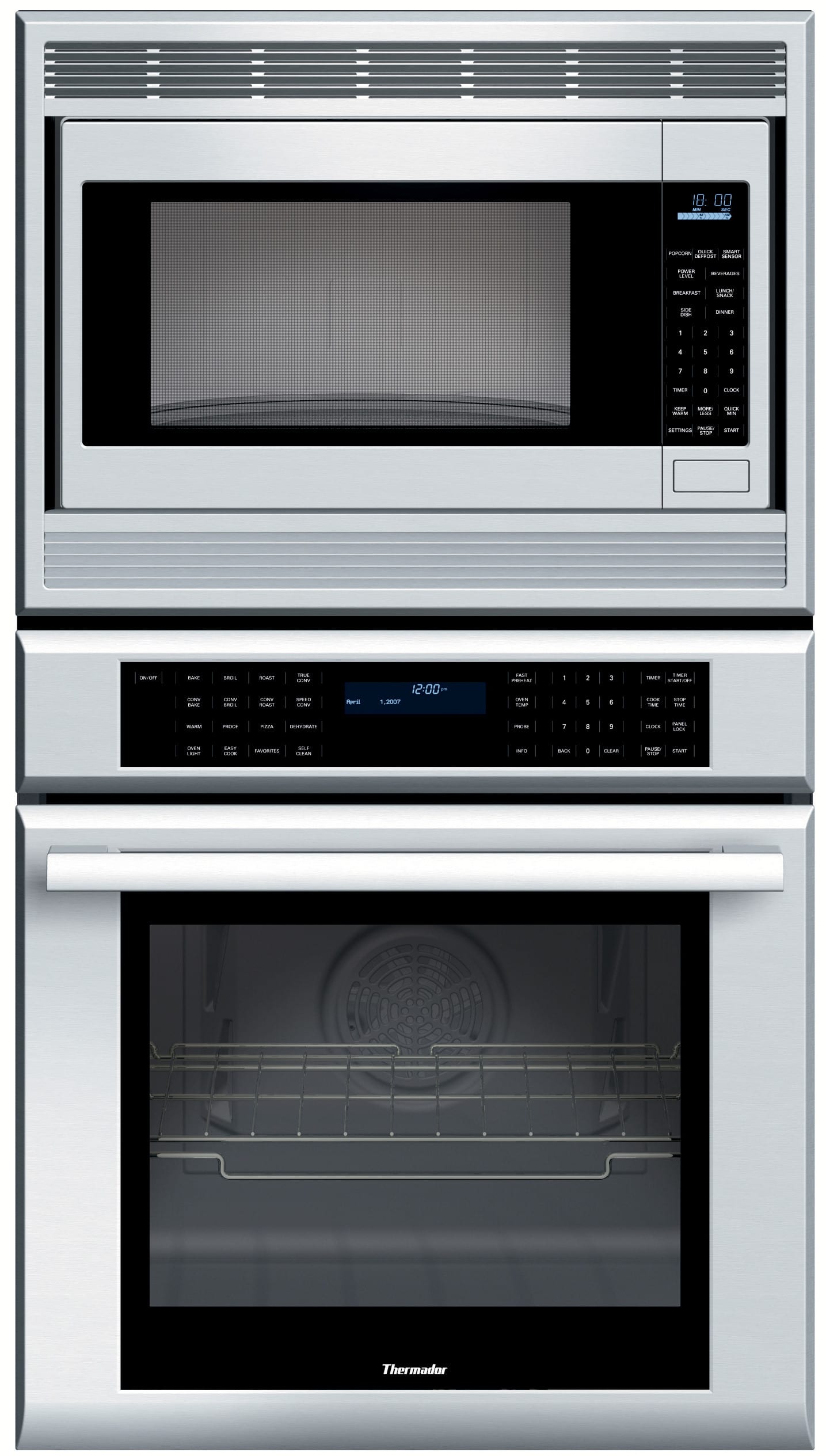 Thermador MEM271ES 27 Inch Combination Wall Oven with 1200Watt