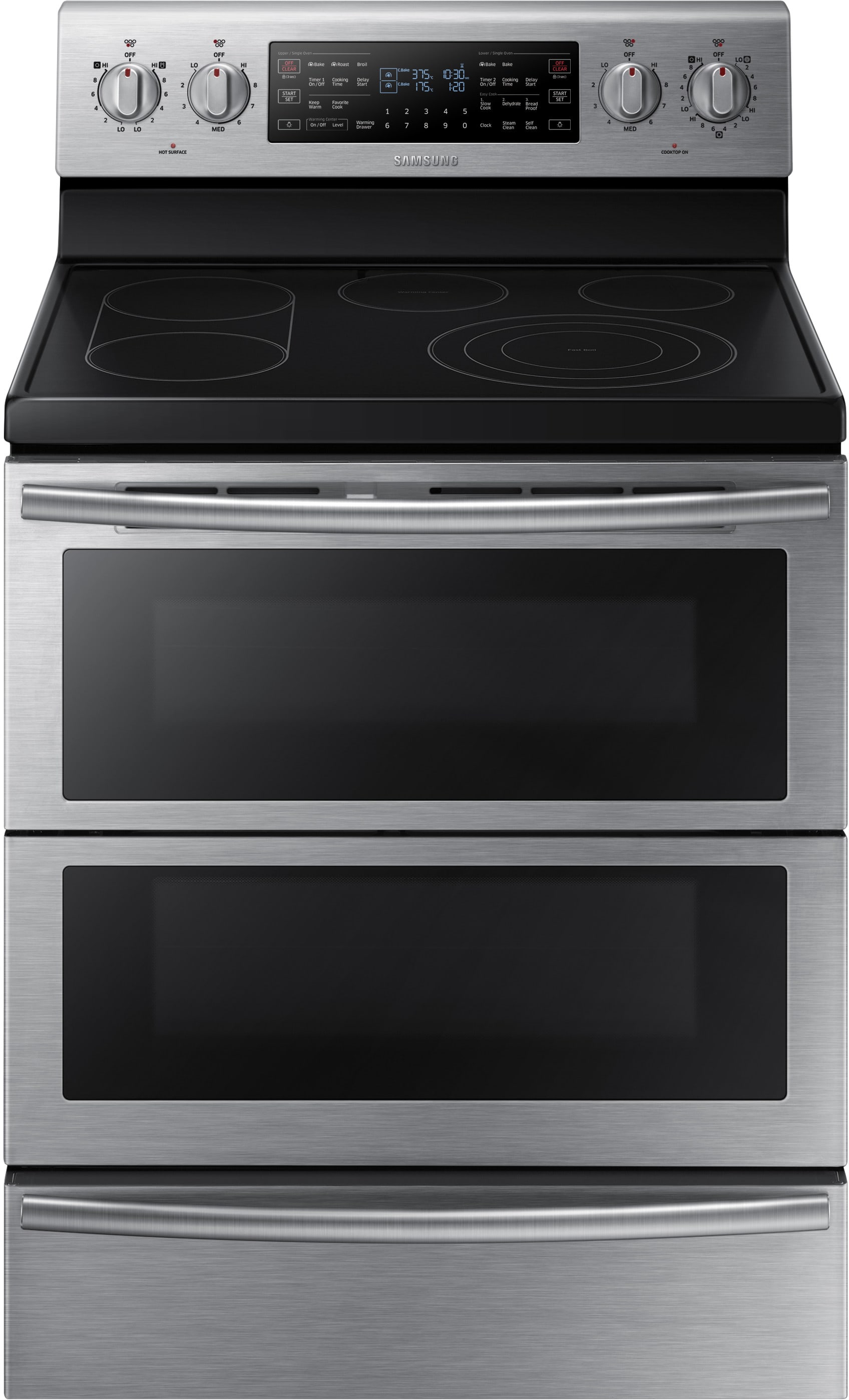 Samsung NE59J7850WS 30 Inch Freestanding Electric Range