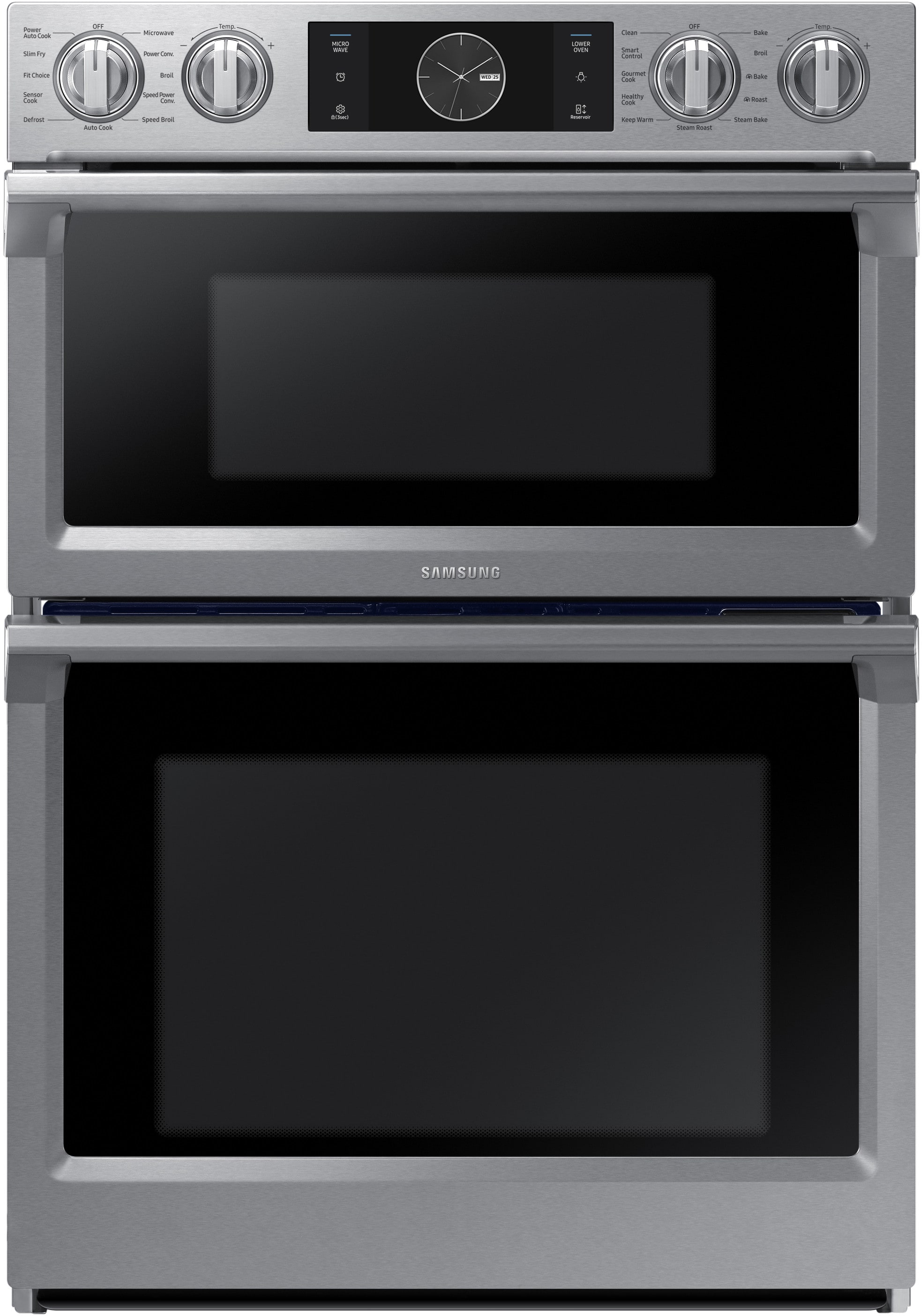 Samsung NQ70M7770DS 30 Inch Combination Electric Wall Oven with Dual
