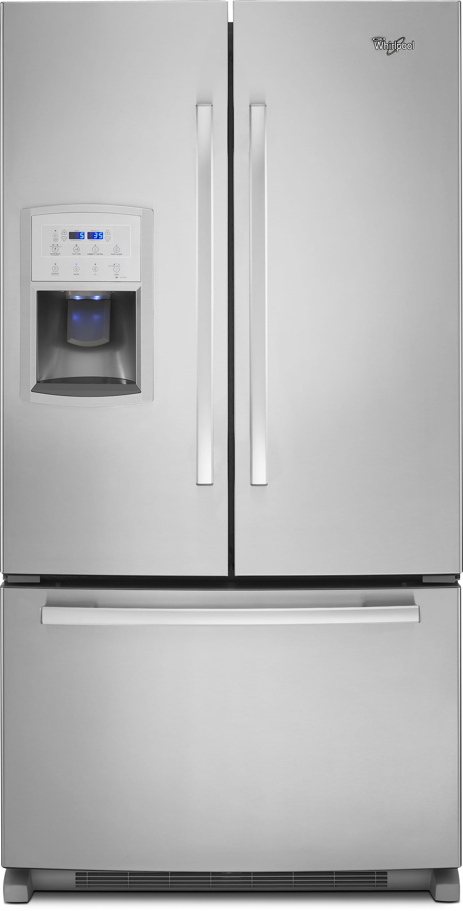 Whirlpool GI0FSAXVY 36 Inch Counter Depth French Door Refrigerator with