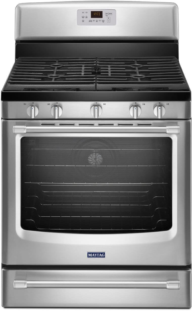 Maytag Mgr8700ds 30 Inch Freestanding Gas Range With 5 Sealed Maytag Mgr8700ds 30 Inch Freestanding Gas Range With 5 Sealed Burners 8 Cu Ft Evenair True Convection Oven 17 000 Btu Power Burner Variable Broil