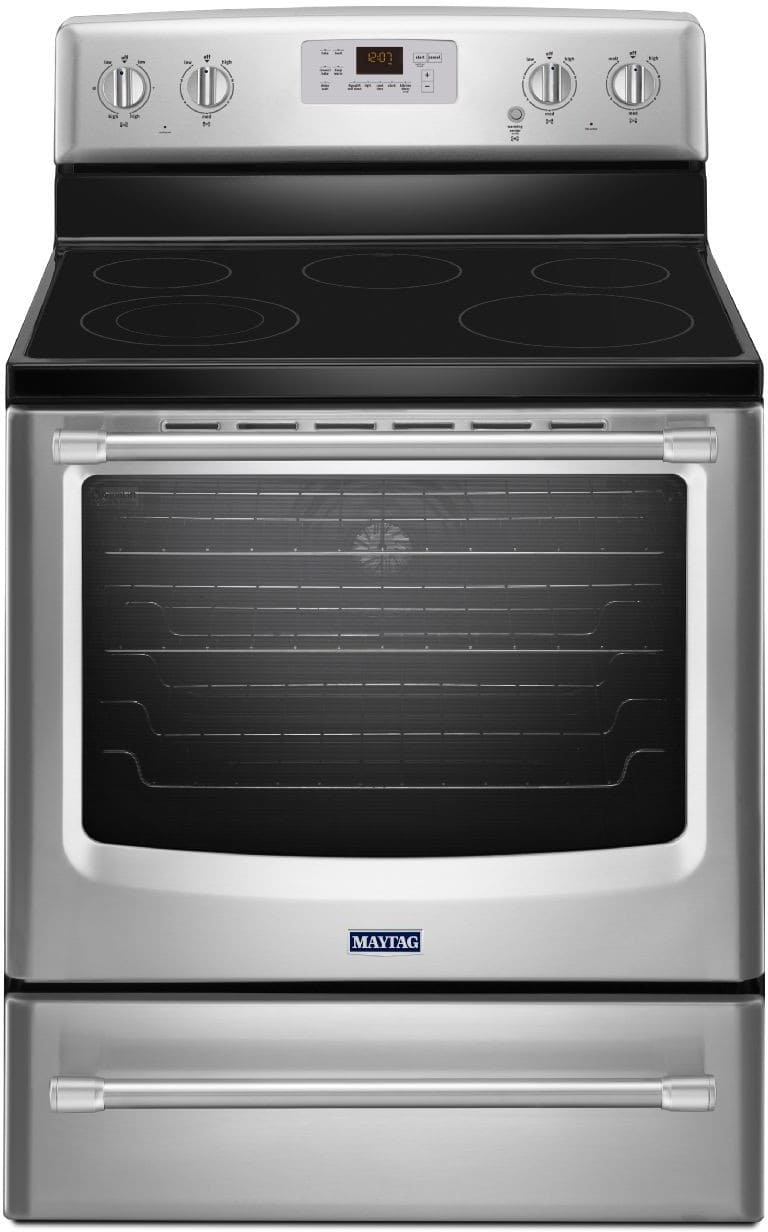 Maytag MER8700DS 30 Inch Freestanding Electric Range with 6.2 cu. ft