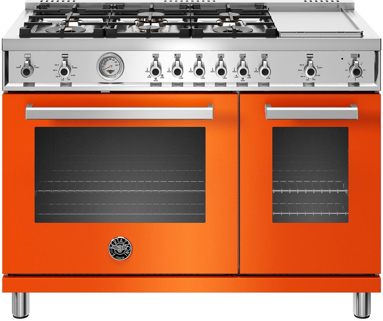 Bertazzoni PROF486GGASART 48 Inch Professional Series Gas Range with 6