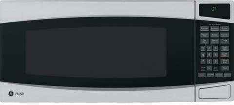 Ge Pem31smss 1 0 Cu Ft Countertop Microwave Oven With 800 Watts Ge Profile Emaker Ii Pem31smss Featured View