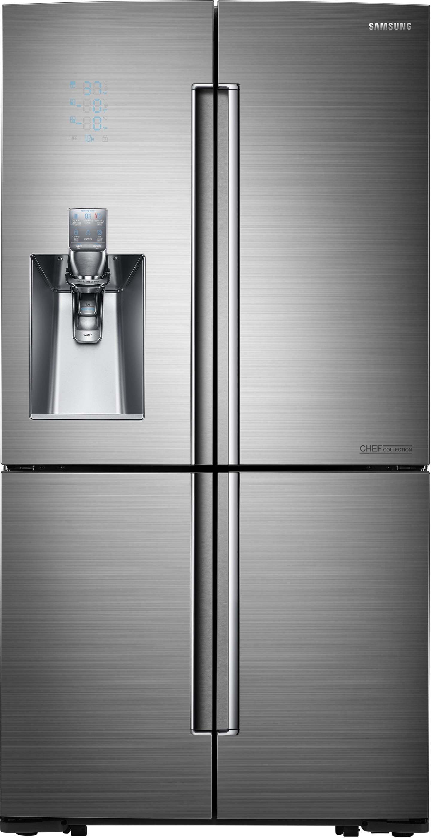 Samsung RF24J9960S4 36 Inch Counter Depth 4-Door French ...