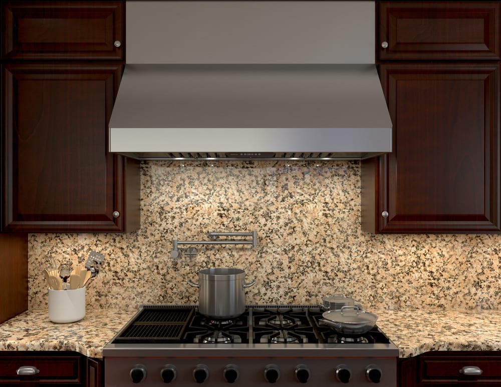 Zephyr AK7536BS 36 Inch Pro-Style Wall Mount Canopy Hood with 650 CFM ...