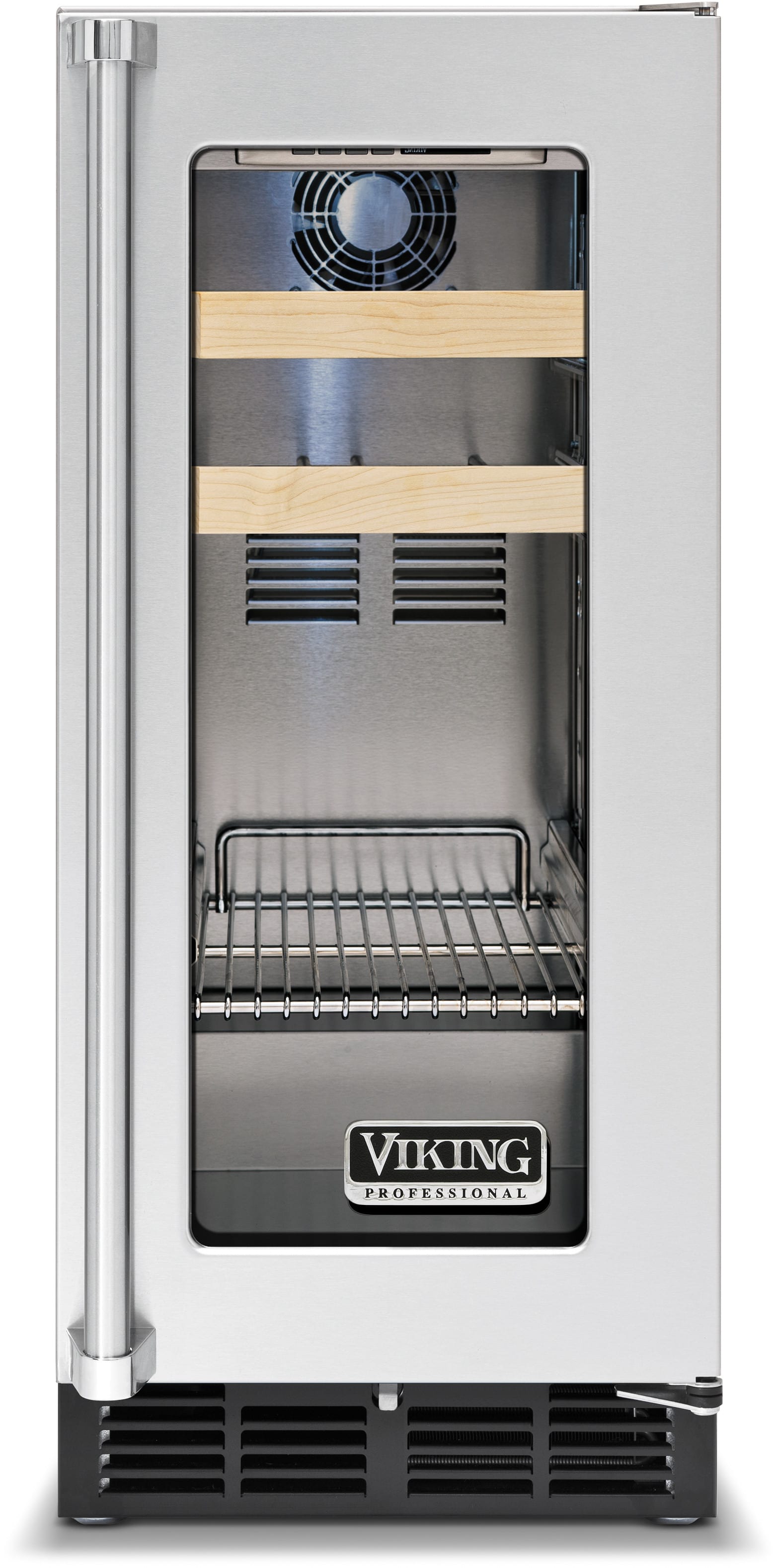 Viking VBCI5150GRSS 15 Inch Undercounter Beverage Center with 3.0 cu. ft. Capacity, 1 Wire Shelf