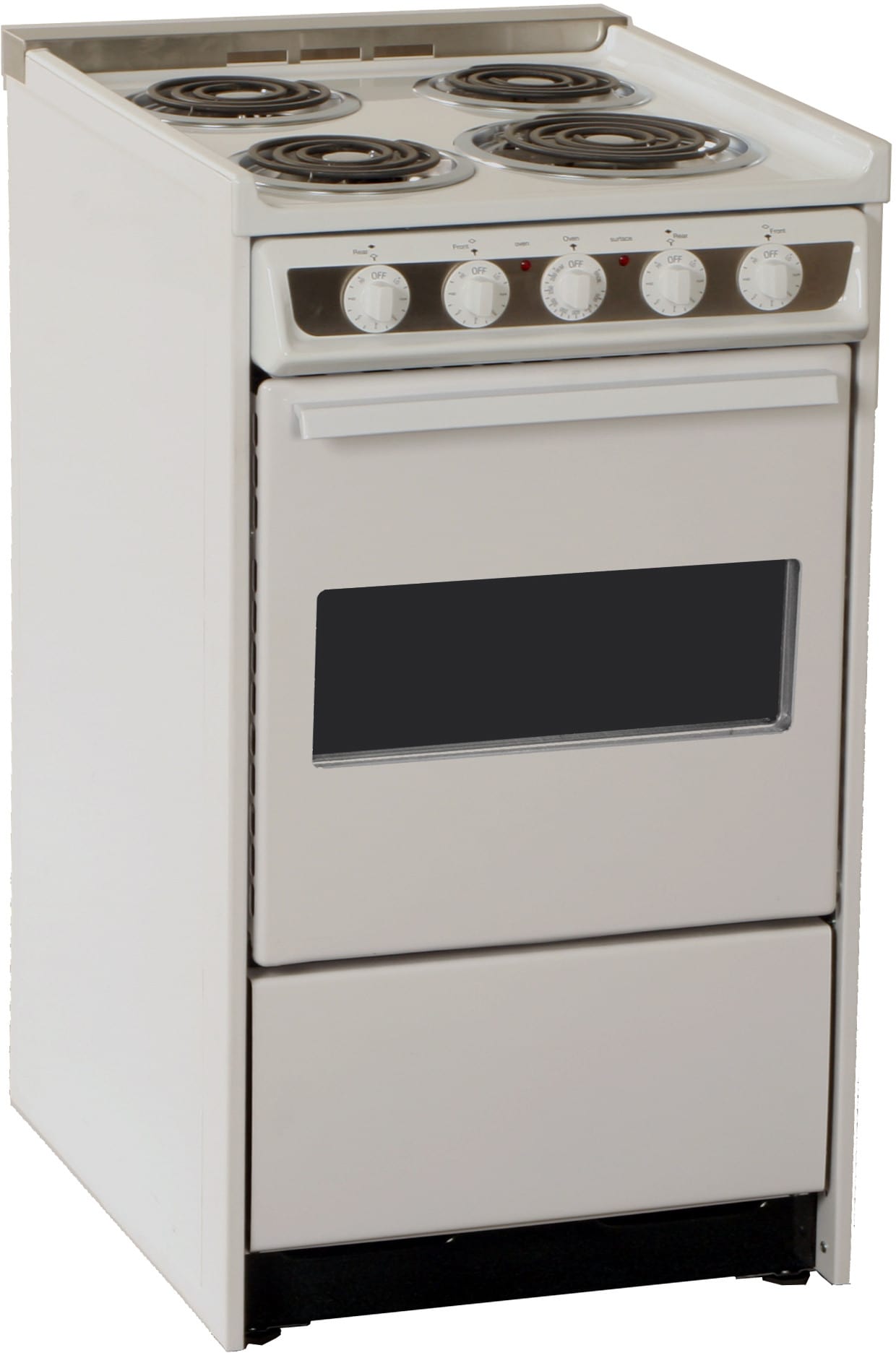 Summit WEM115RW 20 Inch SlideIn Electric Range with 2.46 cu. ft