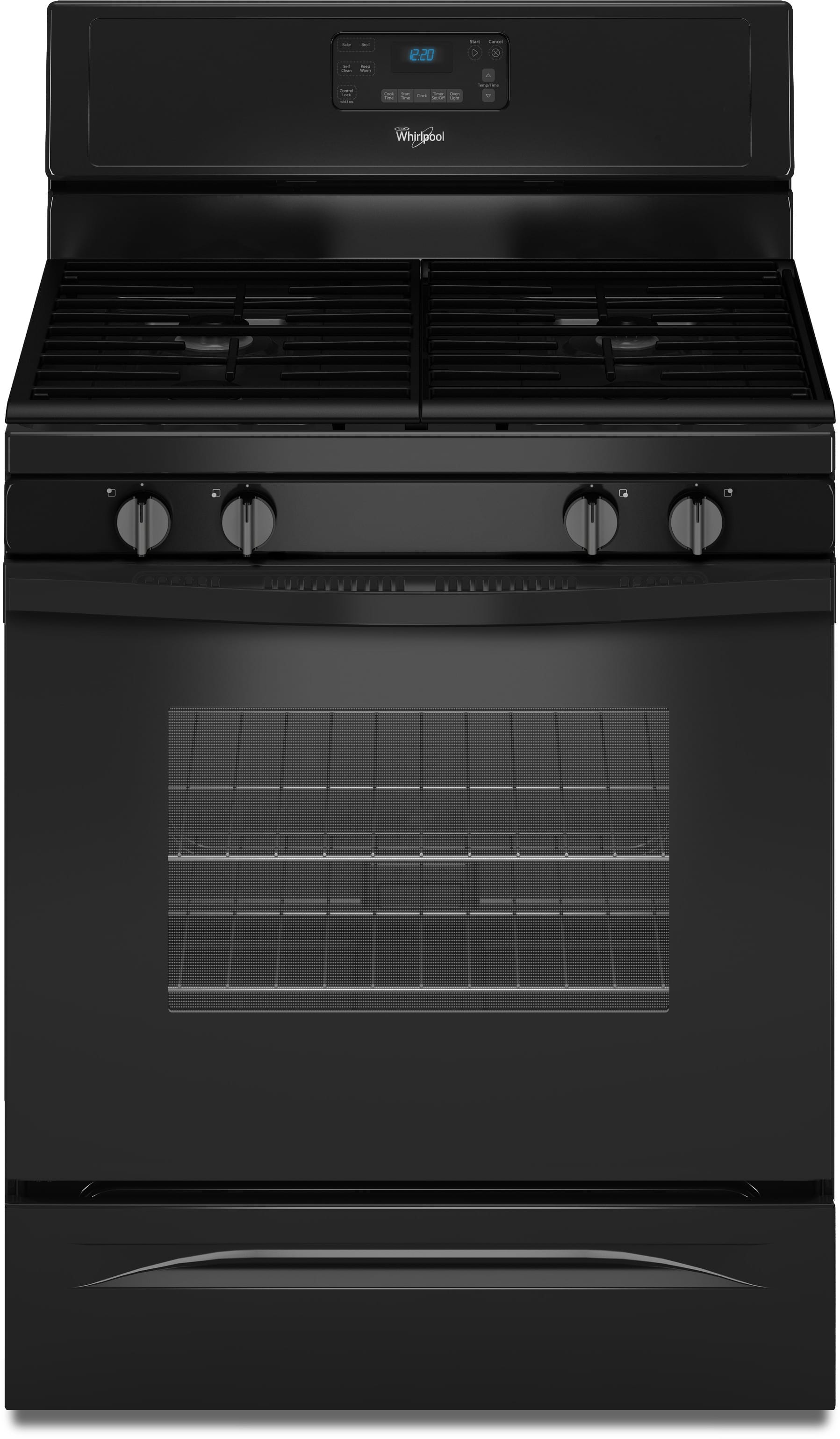 Whirlpool WFG515S0EB 30 Inch Freestanding Gas Range with AccuBake