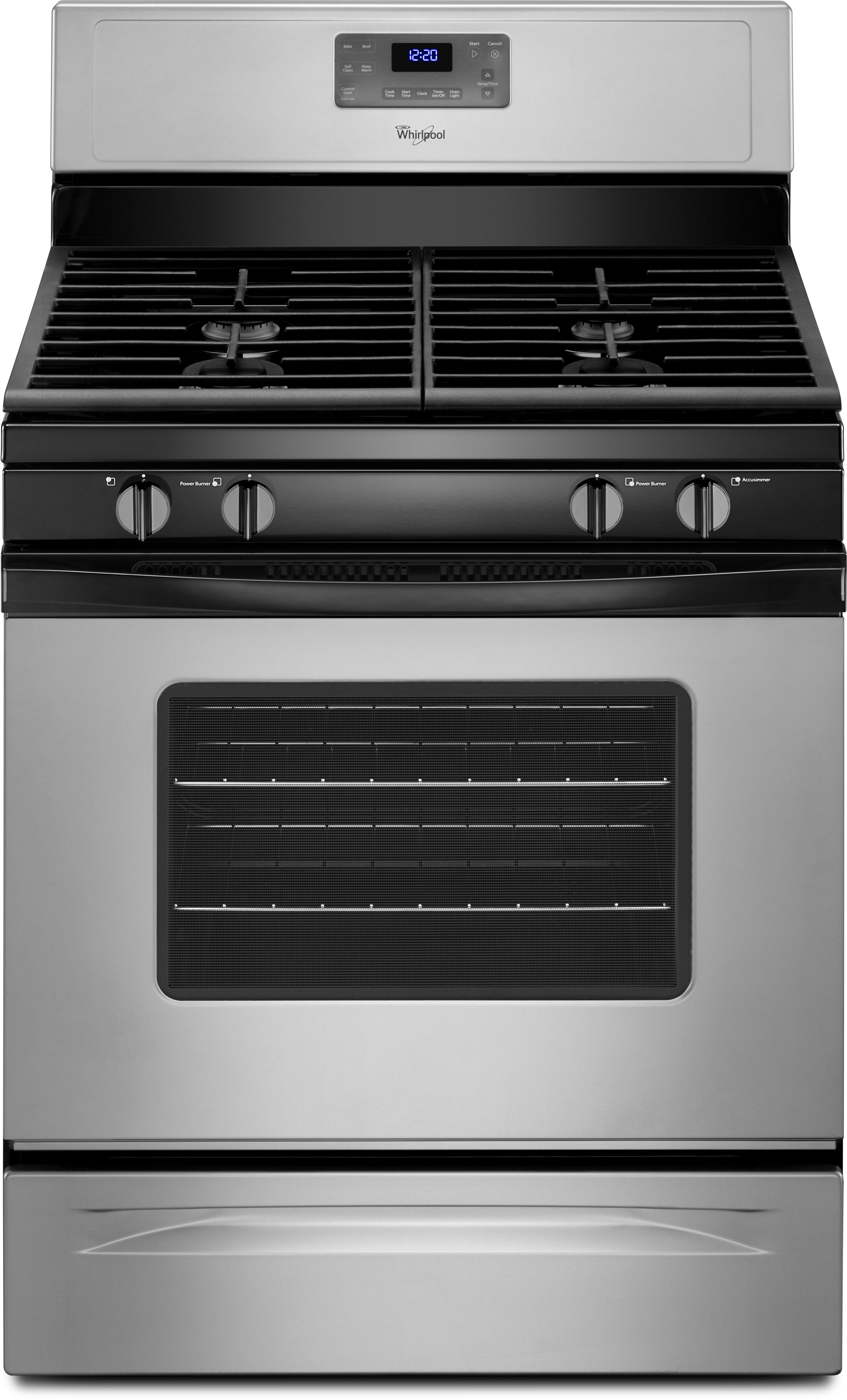 Whirlpool WFG515S0ED 30 Inch Freestanding Gas Range with AccuBake