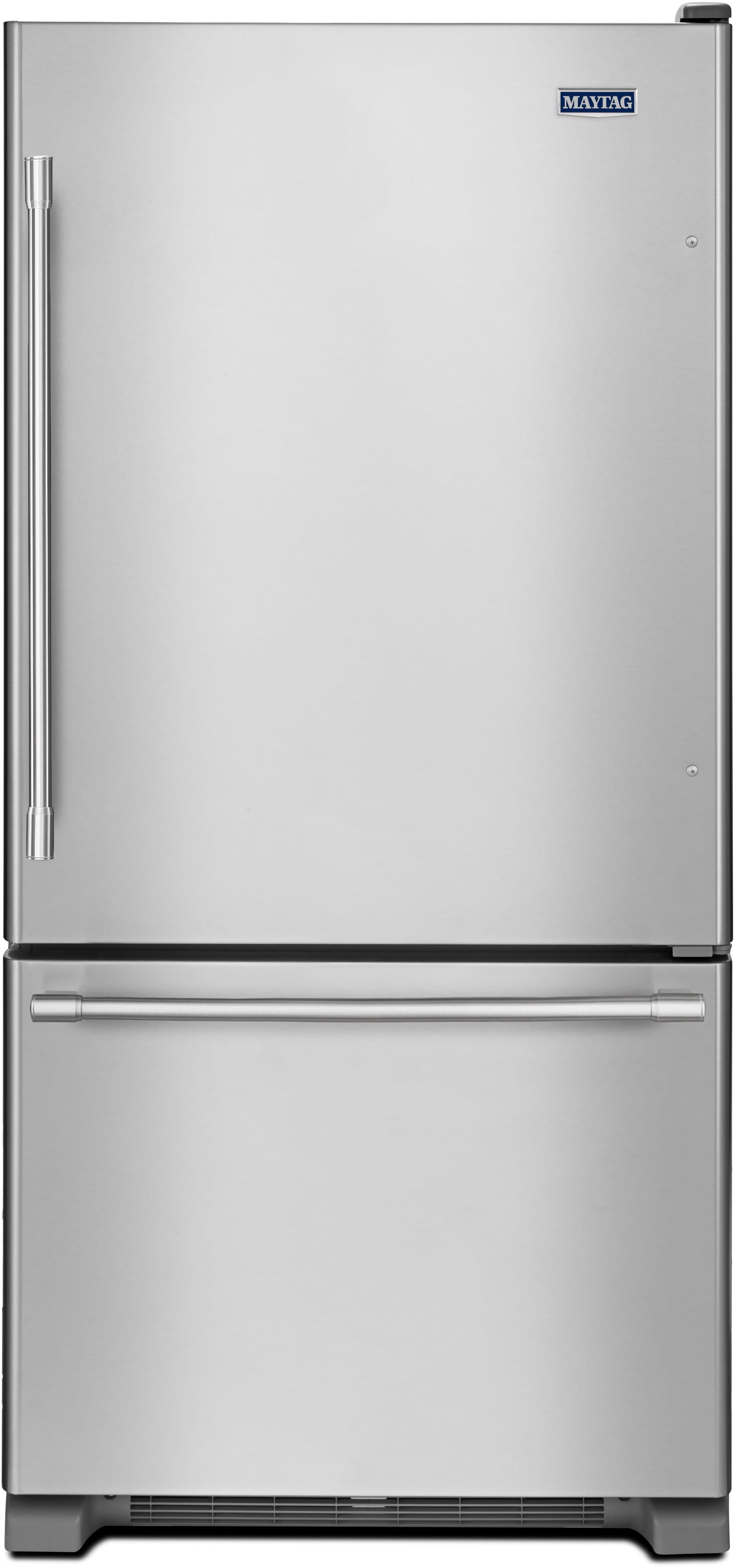 Maytag MBF1958FEZ 30 Inch Bottom-Freezer Refrigerator with