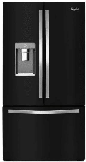 Whirlpool Wrf992fife 36 Inch French Door Refrigerator With Infinity Whirlpool Wrf992fife Black Ice