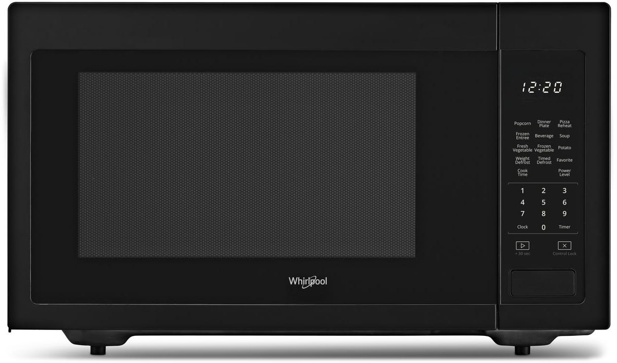 Whirlpool WMC30516HB 1.6 cu. ft. Countertop Microwave with Sensor Cook