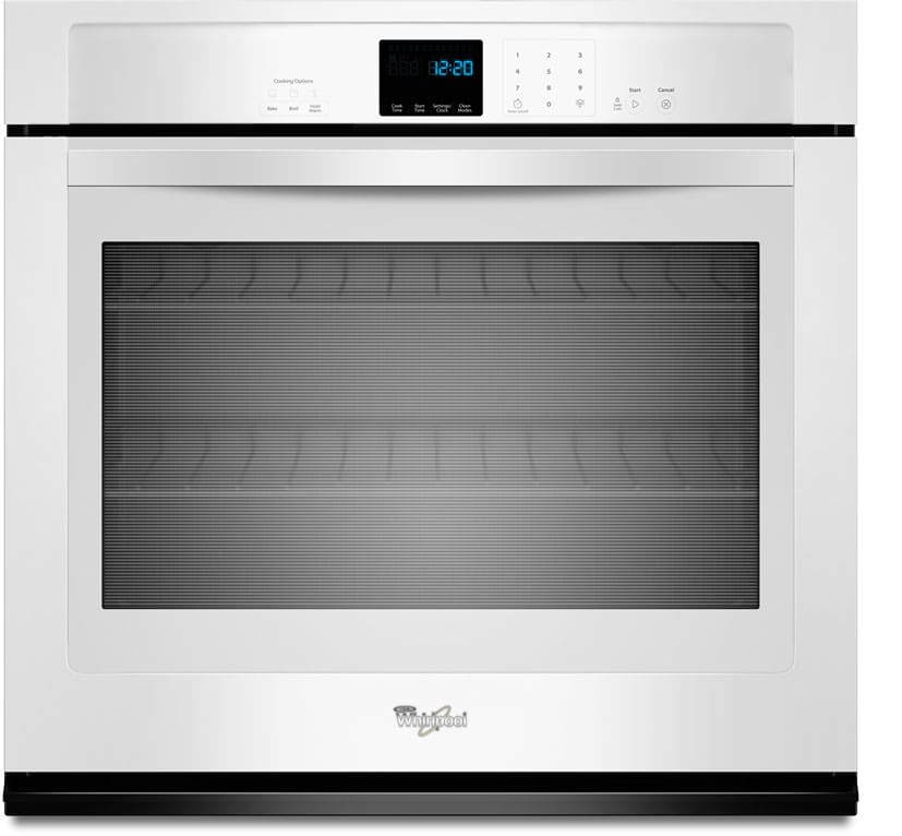 Whirlpool WOS51EC0AW 30 Inch Single Electric Wall Oven with 5.0 cu. ft