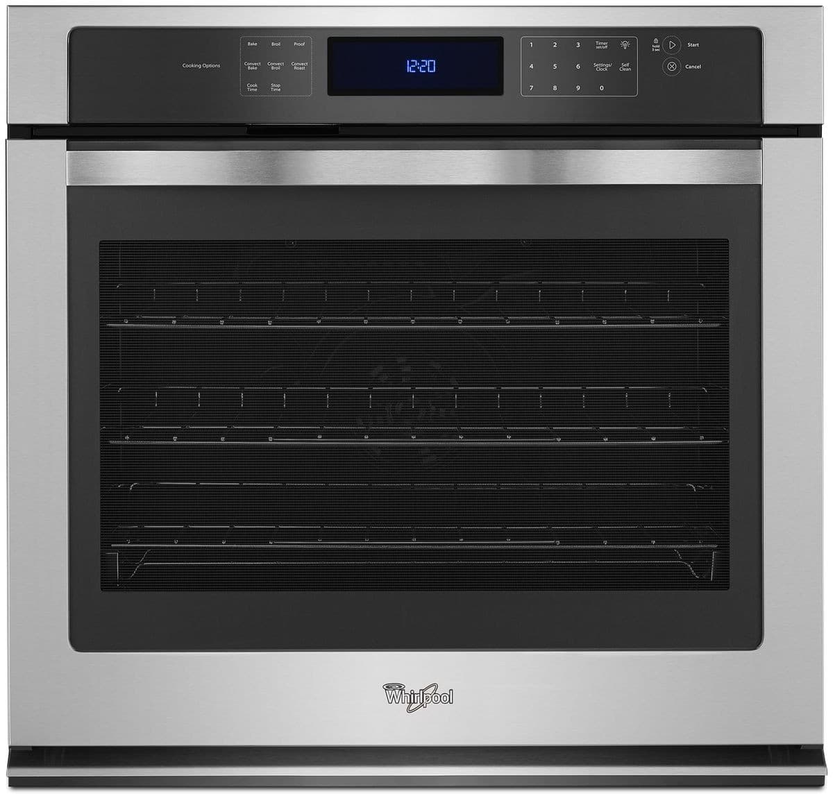 Whirlpool WOS97ES0ES 30 Inch Single Electric Wall Oven with 5.0 cu. ft