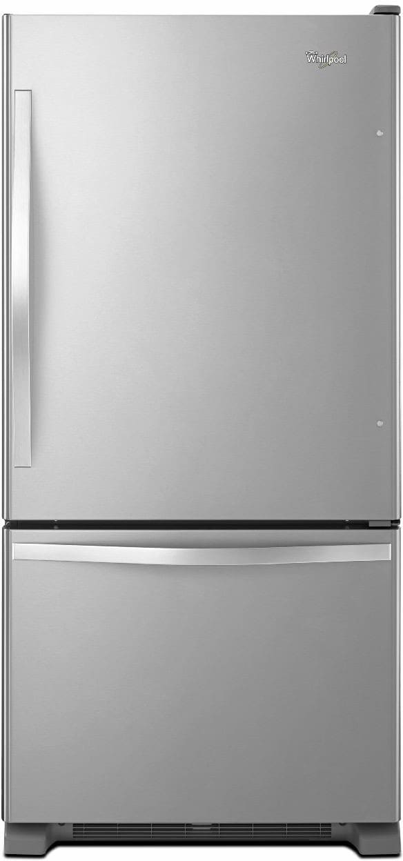 Whirlpool WRB322DMBM 33 Inch BottomFreezer Refrigerator with FreshFlow