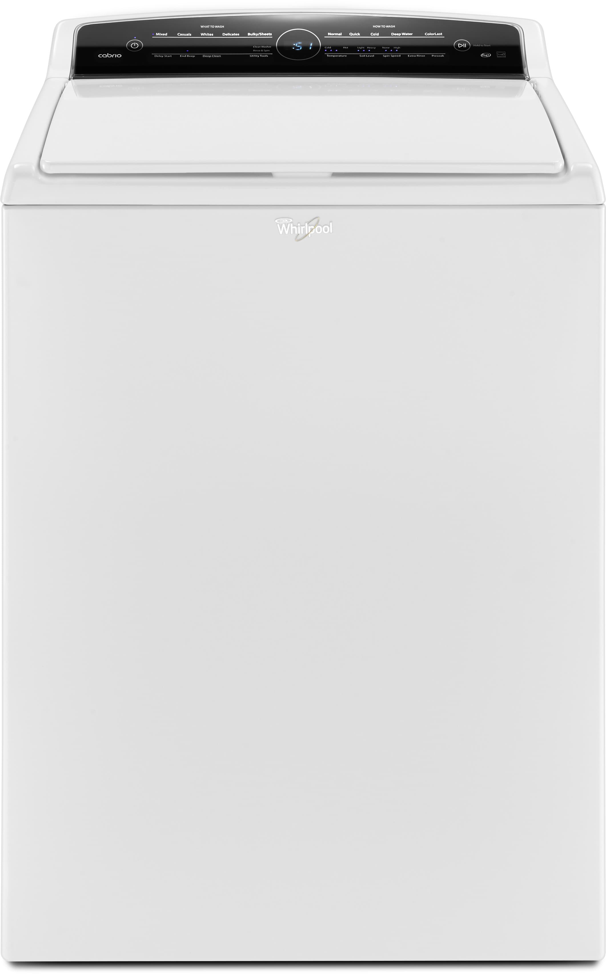 Whirlpool WTW7000DW 28 Inch 4.8 cu. ft. Top Load Washer with 12 Wash