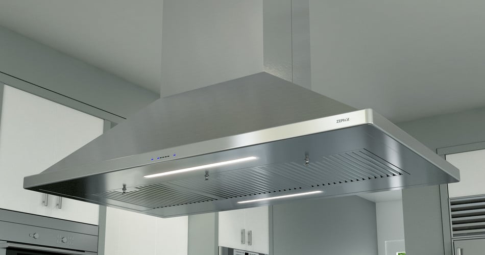 Zephyr Zsle42bs 42 Inch Island Mount Chimney Range Hood With Icon Zephyr Essentials Europa Zsle42bs 42 Inch Island Mount Chimney Range Hood