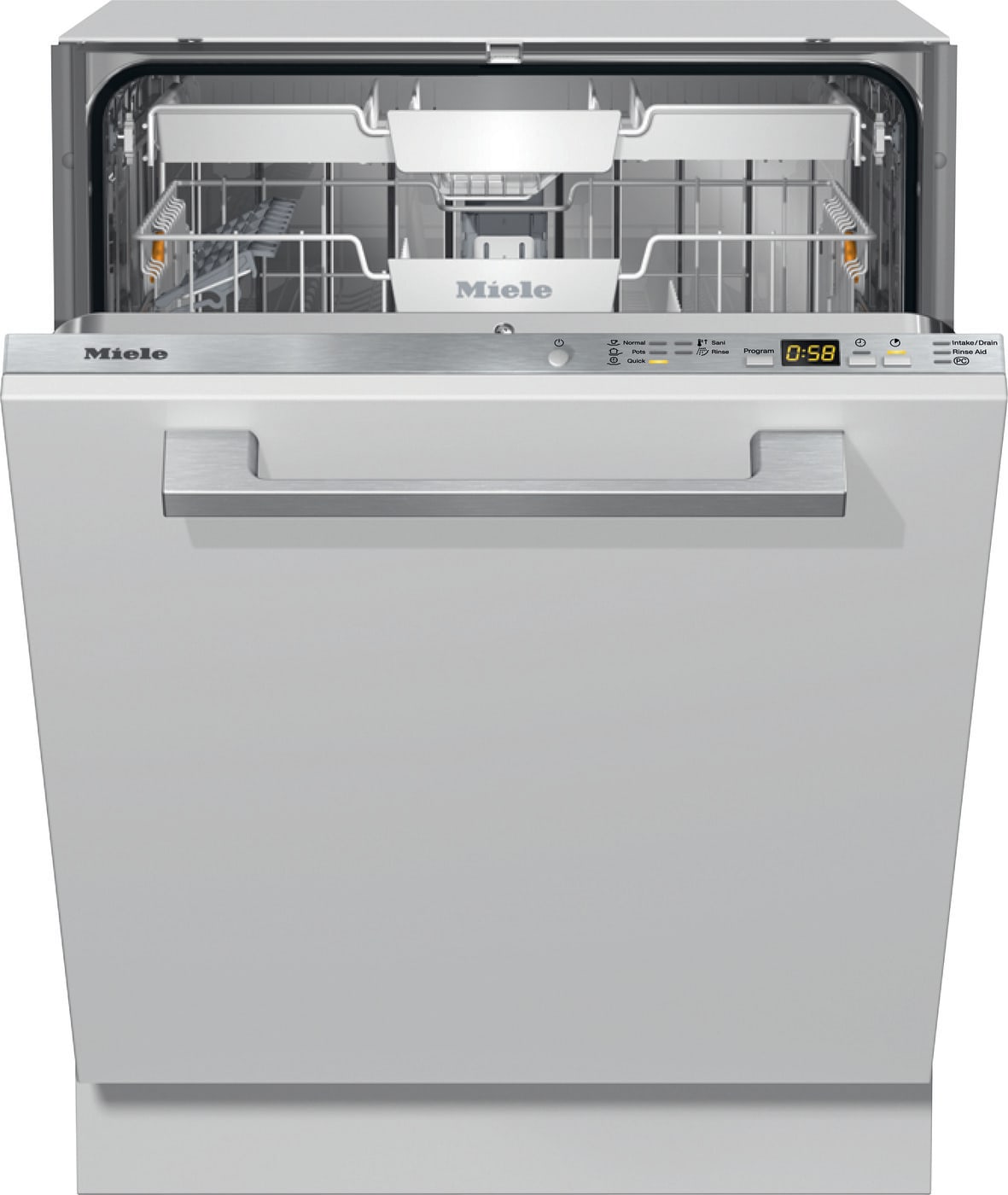 24 Inch Panel Ready Fully Integrated Dishwasher with 16 Place Setting Capacity, 3rd Rack, 44 dBA, QuickIntenseWash, ExtraClean, ExtraDry, SaniWash, Delay Start, ADA Compliant and Energy Star Rated