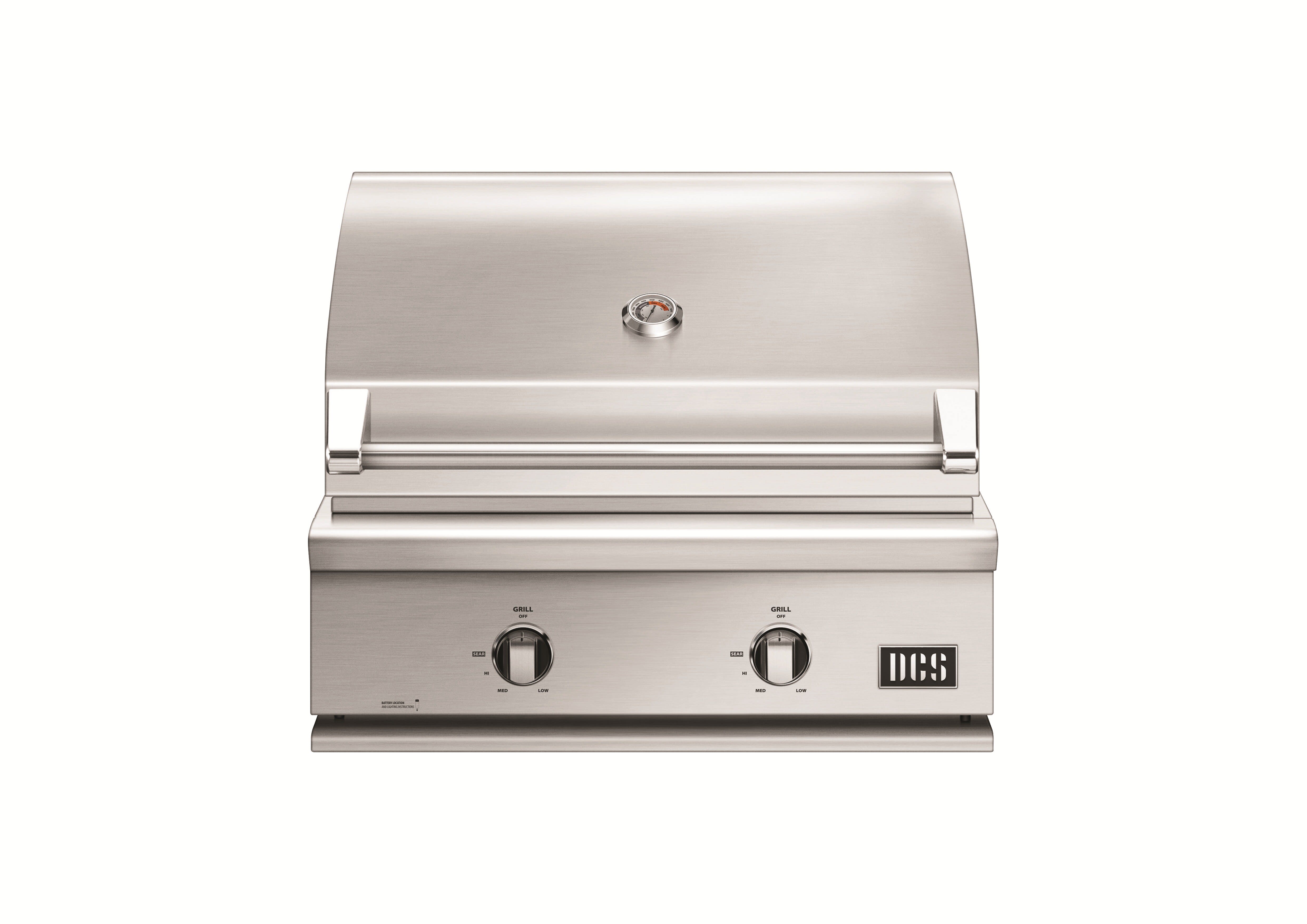 30 Inch Built In Liquid Propane Grill with 748 Sq In Total Cooking Surface, Stainless Steel Burners, Ceramic Radiant Technology, Direct Burner Ignition and Temperature Gauge Included