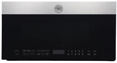 30 Inch Over the Range Microwave Oven with 1.9 Cu. Ft. Capacity, 300 CFM Blower, 4 Speed Settings, 10 Power Levels, 60 dbA Sound Rating, Sensor Controls, Timer, LED Lighting and Glass Touch Controls