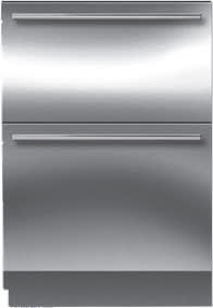 24 Inch Integrated Double Drawer Smart Refrigerator with 4.0 cu. ft. Capacity, Full Extension Drawers, LED Lighting, Interactive Control Panel, Sabbath Mode, Star-K Certified, Energy Star Rated and Panel Ready