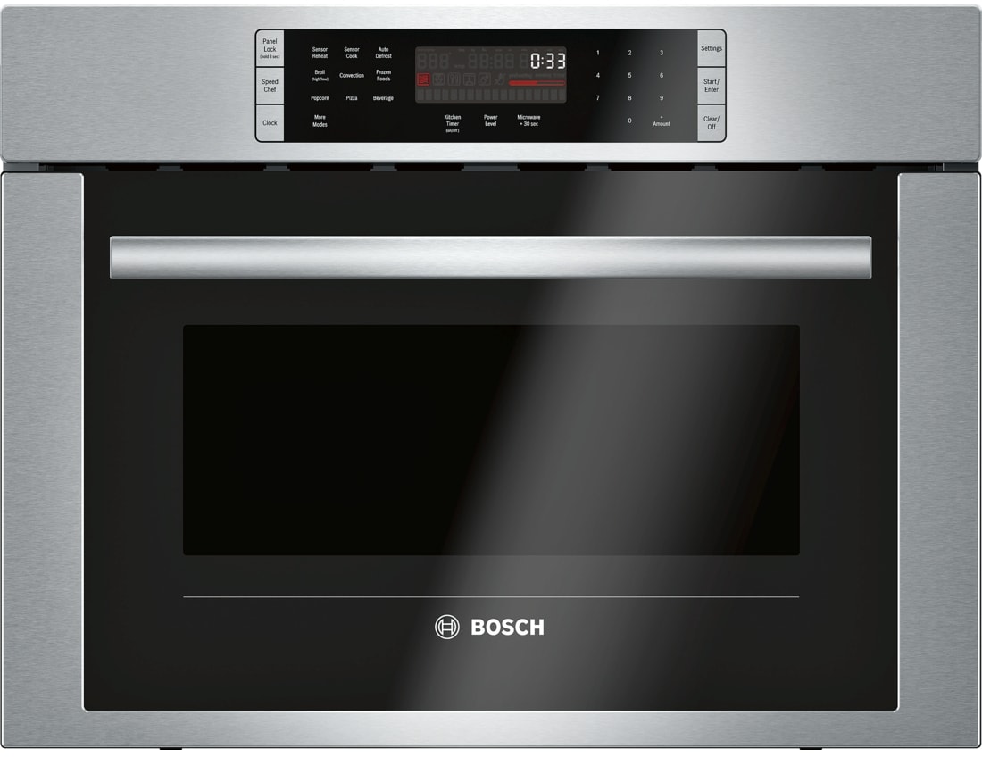 24 Inch Speed Oven with 1.6 Cu. Ft. Total Capacity, 9 Power Levels, Convection, SpeedChef®, 1,000 Watts, Clock and Timer, ADA Compliant