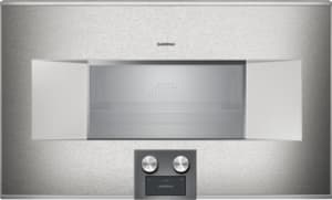 30 Inch Single Combi-Steam Smart Electric Wall Oven with 2.1 Cu. Ft. Capacity, Handleless Door, Automatic Door Opening, Convection, Self-Cleaning, Sabbath Mode, Yom Tov Mode, Dough Proofing, and Star-K Certified: Right Hinge
