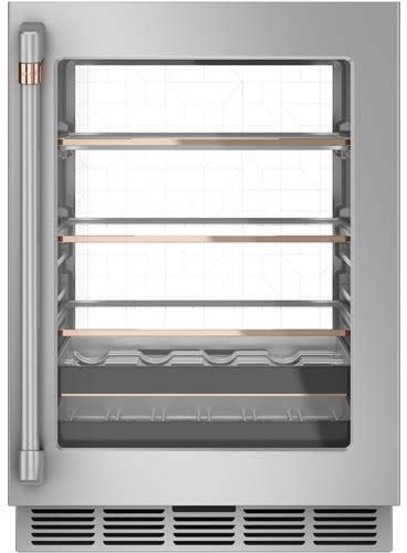 24 Inch Built-In Smart Beverage Center with 126 Cans/14 Bottles Capacity, Smart Technology, Quick Space Shelf, LED Light Wall, Electronic Control, Sabbath Mode, and ADA Compliant: Stainless Steel