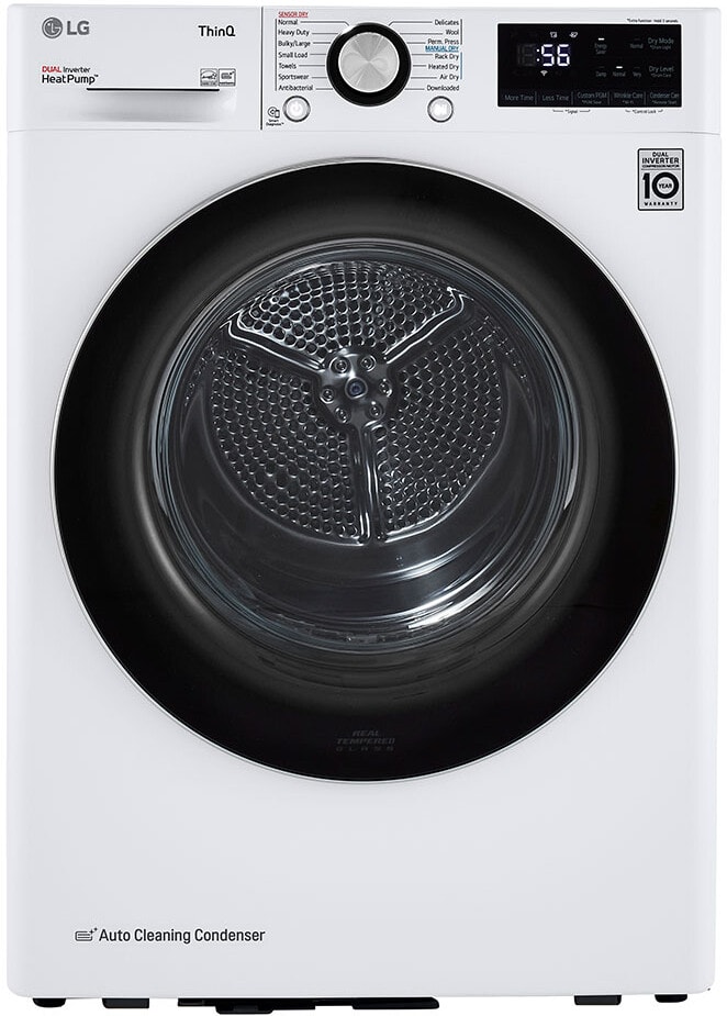 24 Inch Smart Electric Ventless Dryer with 4.2 Cu. Ft. Capacity, 14 Dryer Programs, Sensor Dry, Dual Inverter HeatPump™ Technology, and ENERGY STAR® Certified