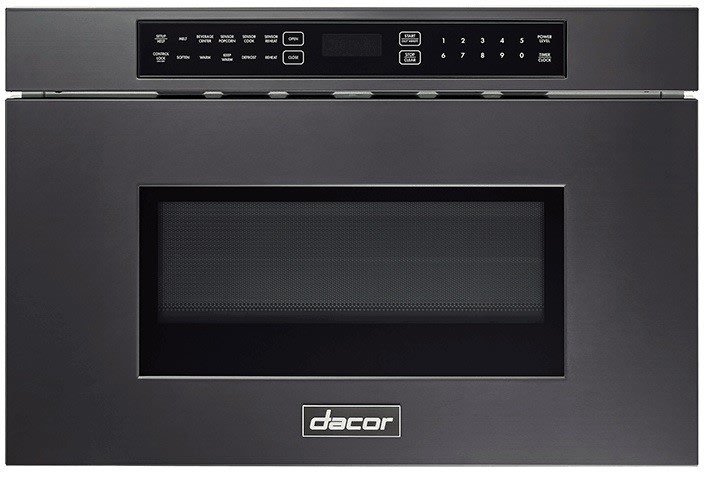 24 Inch Microwave Drawer with Sensor Cook, Easy Minute, Automatic Start, Multiple Sequence Cooking, Automatic Opening, Keep Warm, Child Lock, Beverage and 1.2 cu. ft. Capacity: Graphite Stainless Steel