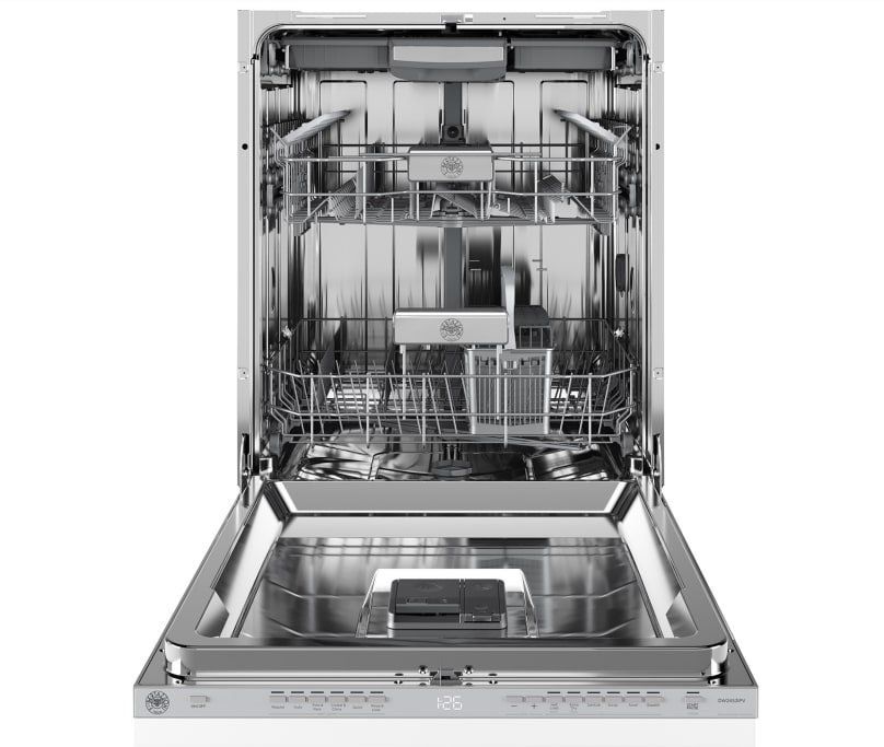 24 Inch Fully Integrated Built-In Panel Ready Dishwasher with 15 Place Setting Capacity, 6 Wash Cycles, Standard 3rd Rack, 42 dBA, Sanitize Option and ADA Compliant