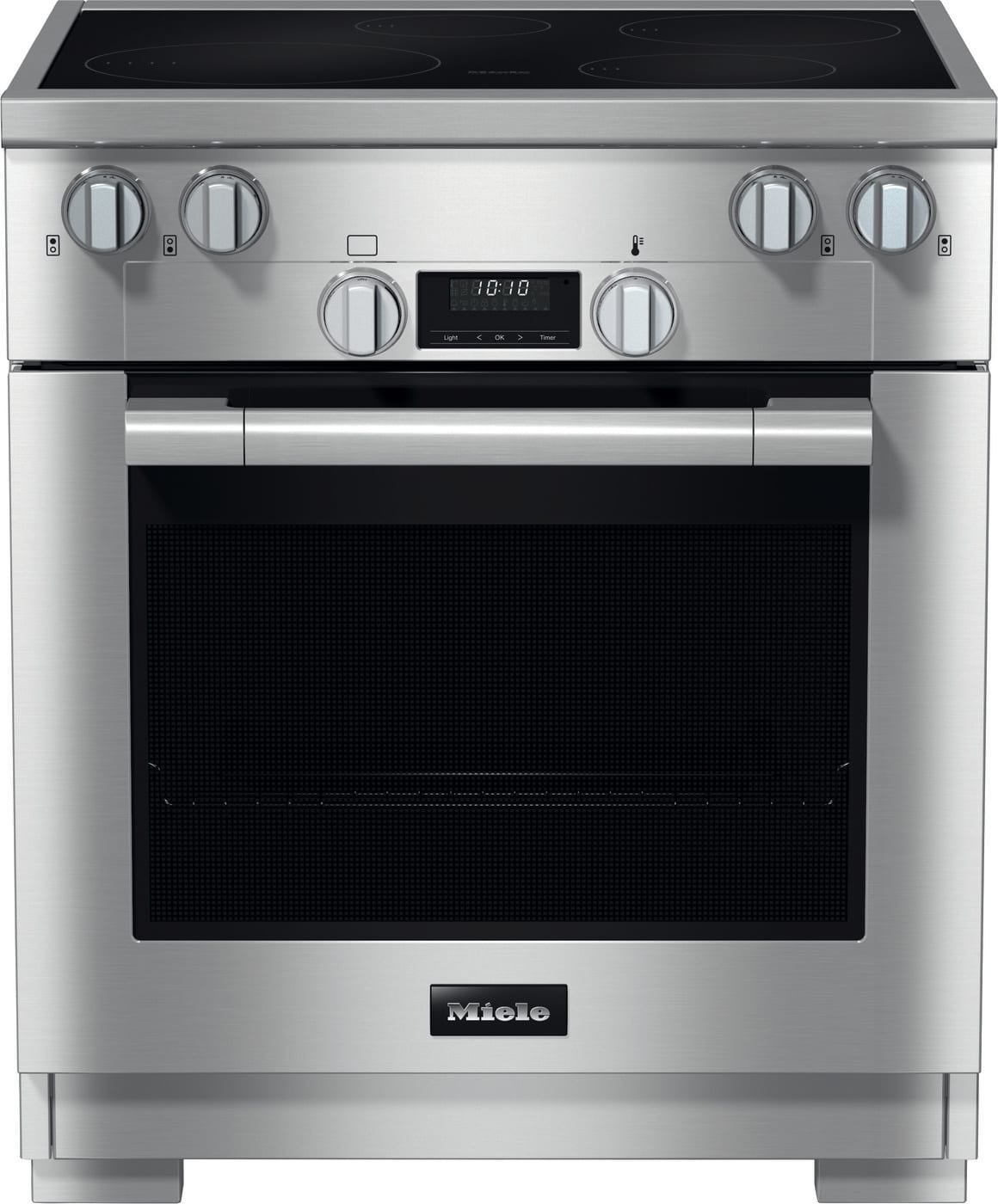 30 Inch Freestanding Induction Range with 4 Cooking Zones, 4.59 Cu. Ft. Oven Capacity, 9 Power Levels, Booster Function, TwinBooster, DirectSelect Controls and TwinPower Convection Fans