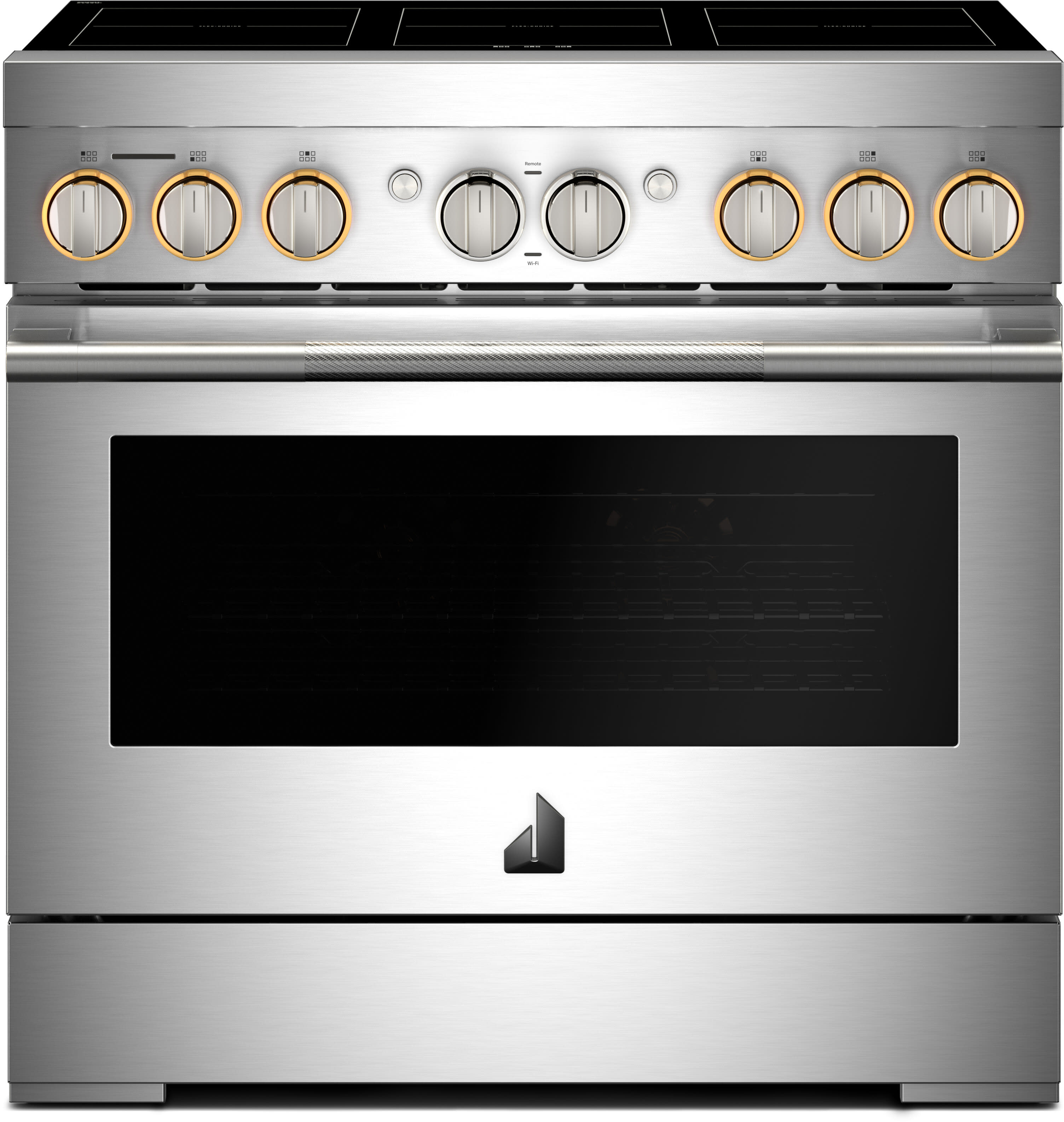 36 Inch Freestanding Induction Smart Range with 6 Heating Elements, 5.1 cu. ft. Oven Capacity, Flex-Choice™ Zones, Halo-Effect Knobs, Dual-Fan True Convection, Pan Detection and Sabbath Mode: RISE™ Design Expression