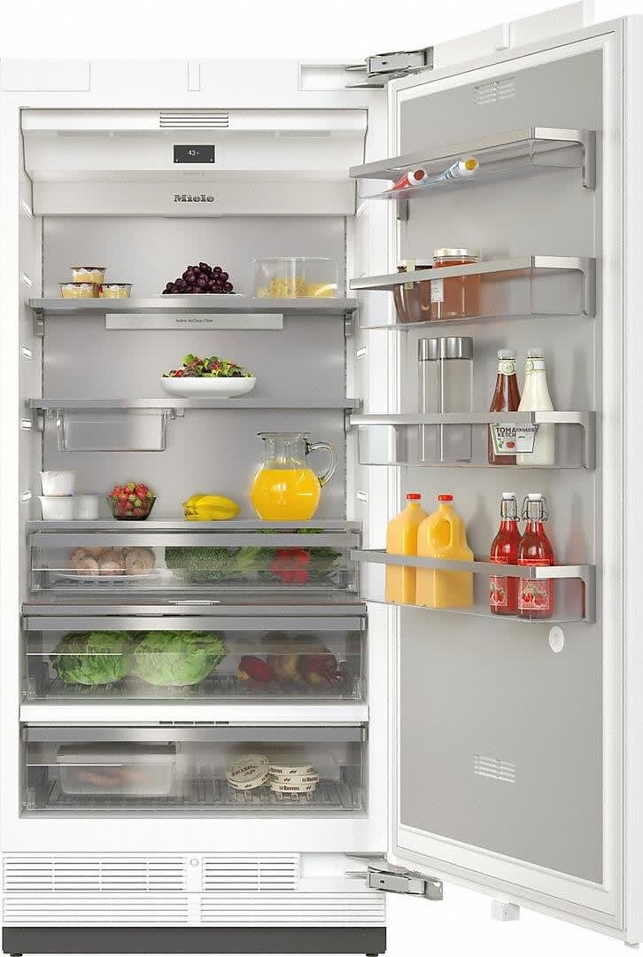 36 Inch Built-In Smart Refrigerator Column with DynaCool, WifiConnect, Push2open, MasterFresh, BrilliantLight, MasterSensor Controls, MaxLoad Hinge, Overflow Protection, Active AirClean Filter, Sabbath Mode and ENERGY STAR: Right Hinge, Panel Ready