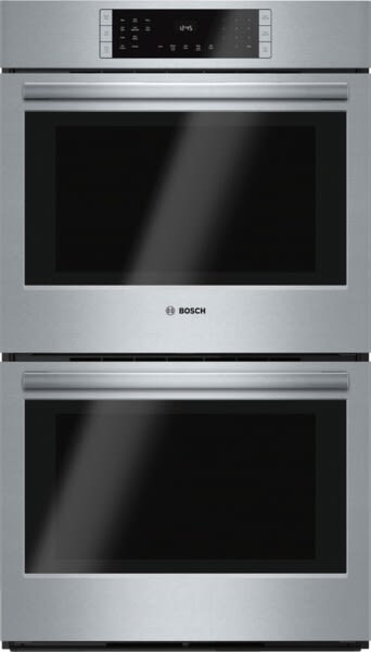 30 Inch Double Convection Electric Wall Oven with 9.2 cu. ft. Total Capacity, EcoClean™, QuietClose™, SteelTouch™, and 12 Cooking Modes: Stainless Steel