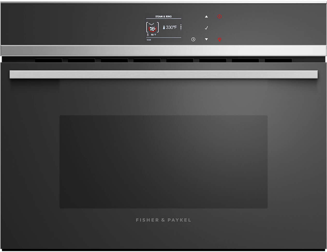 24 Inch Built-In Combination Steam Oven with 1.3 cu. ft. Capacity, 9 Oven Functions, Intuitive Touch Display, Child Lock and ADA Compliant