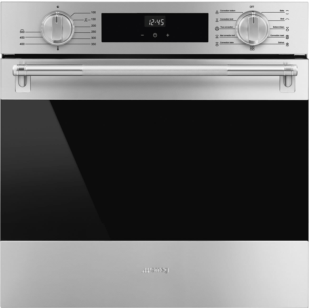 24 Inch Single Electric Wall Oven with 2.54 cu. ft. Capacity, Vapor Clean Function, Thermo-Ventilated Cooking, Air Cooling System, and Triple Glazed Doors