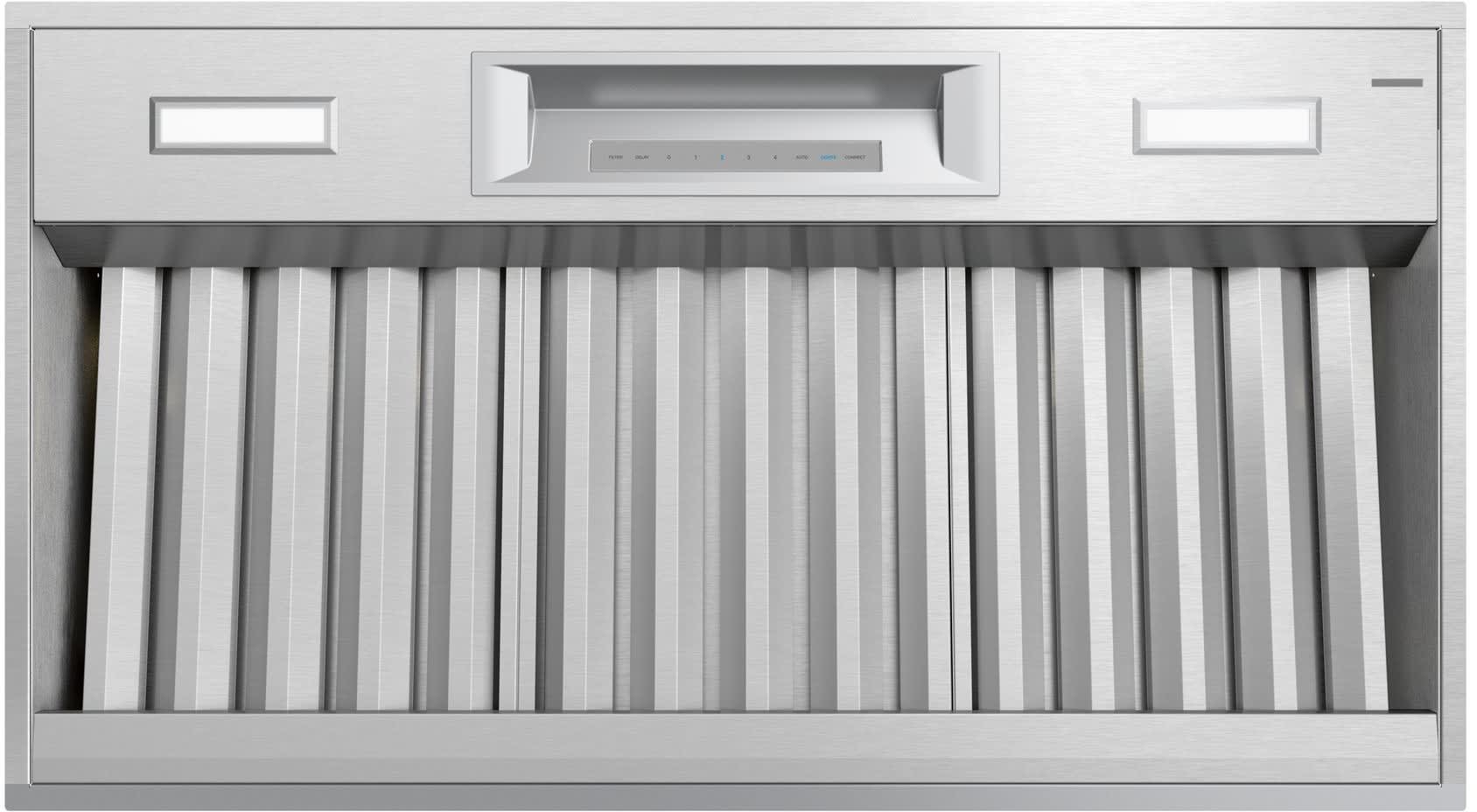 42 Inch Custom Insert Smart Range Hood with 4-Speed, Blower Sold Separately, Touch Control, LED Lighting, Baffle Filter, and Powerfully Quiet® System