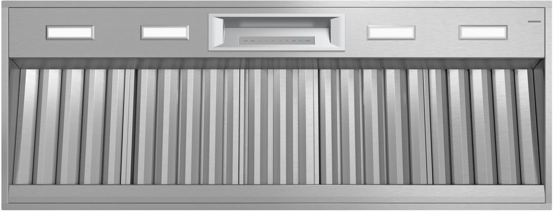 60 Inch Custom Insert Smart Range Hood with 4-Speed, Blower Sold Separately, Touch Control, LED Lighting, Baffle Filter, and Powerfully Quiet® System