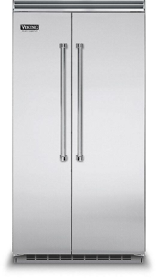42 Inch Counter Depth Built-In Side by Side Refrigerator with 25.32 Cu. Ft. Total Capacity, ProChill™ Temperature Management, Spillproof Plus™ Shelves, LED Lighting, Ice Maker, Sabbath Mode and ENERGY STAR® Certified: Stainless Steel
