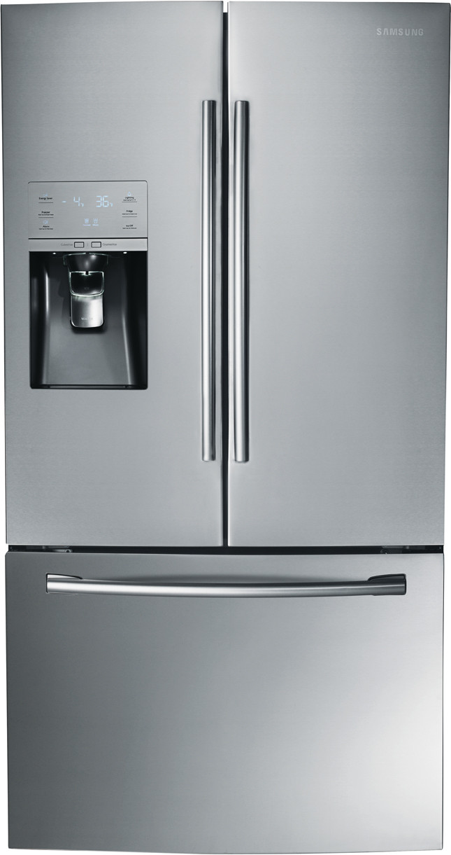 Samsung RF323TEDBSR 36 Inch French Door Refrigerator with 30.5 cu. ft