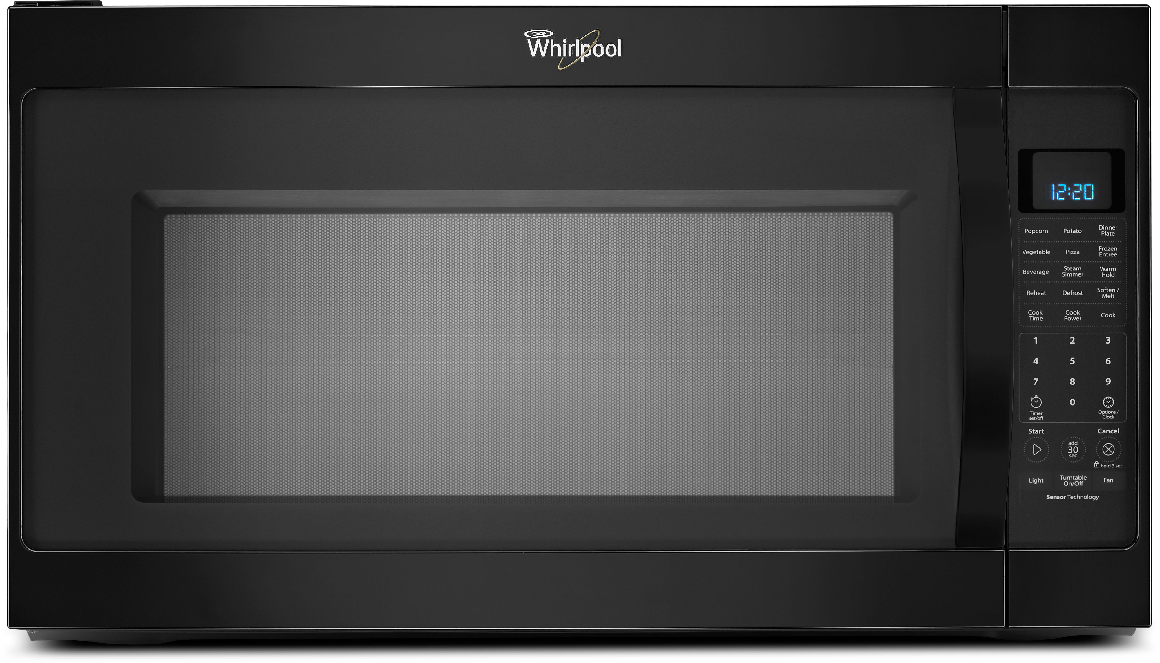 Whirlpool WMH53520CB 2.0 cu. ft. OvertheRange Microwave Oven with