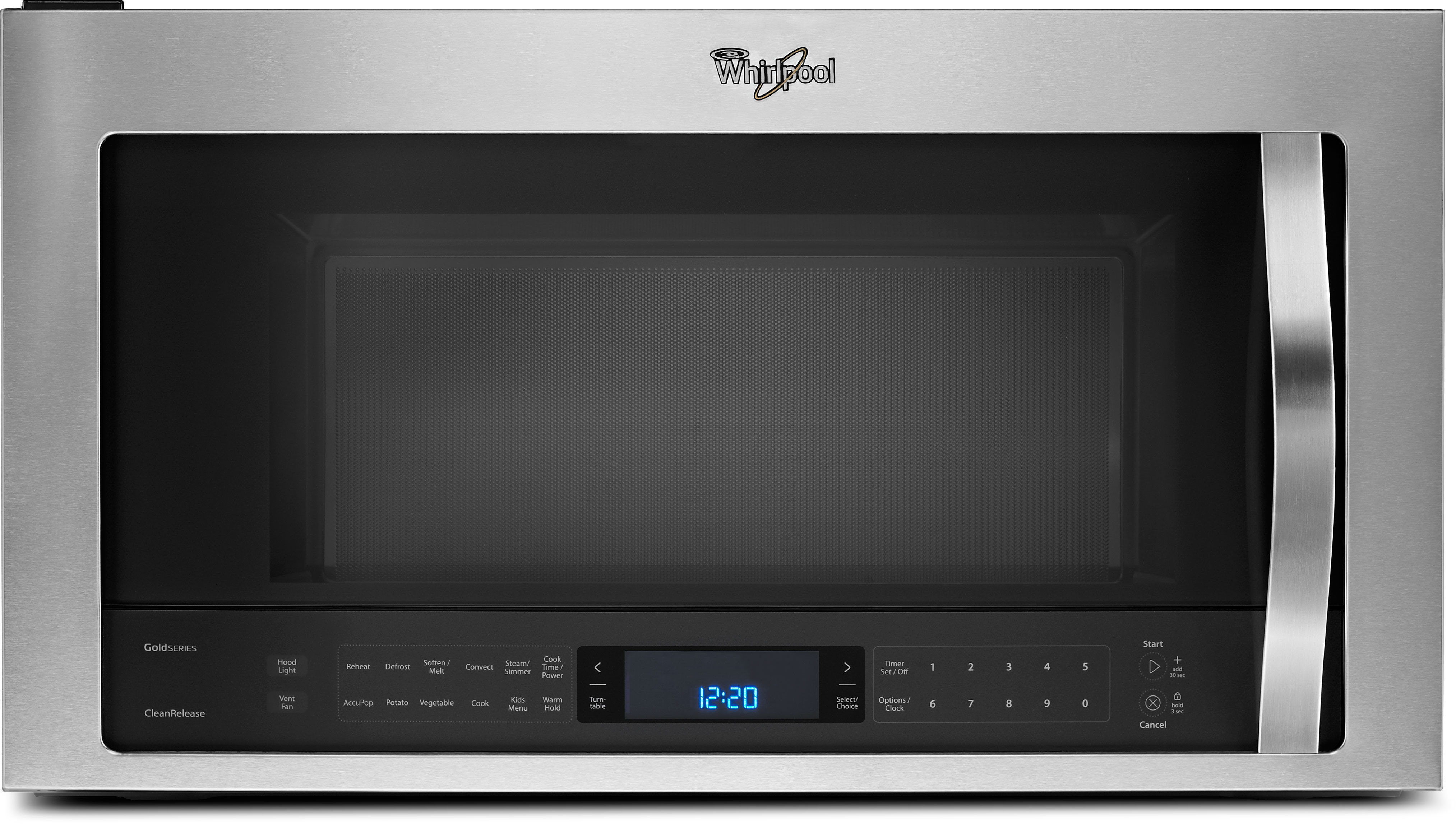 Whirlpool WMH76719CS 1.9 cu. ft. Over-the-Range Microwave Oven with 400