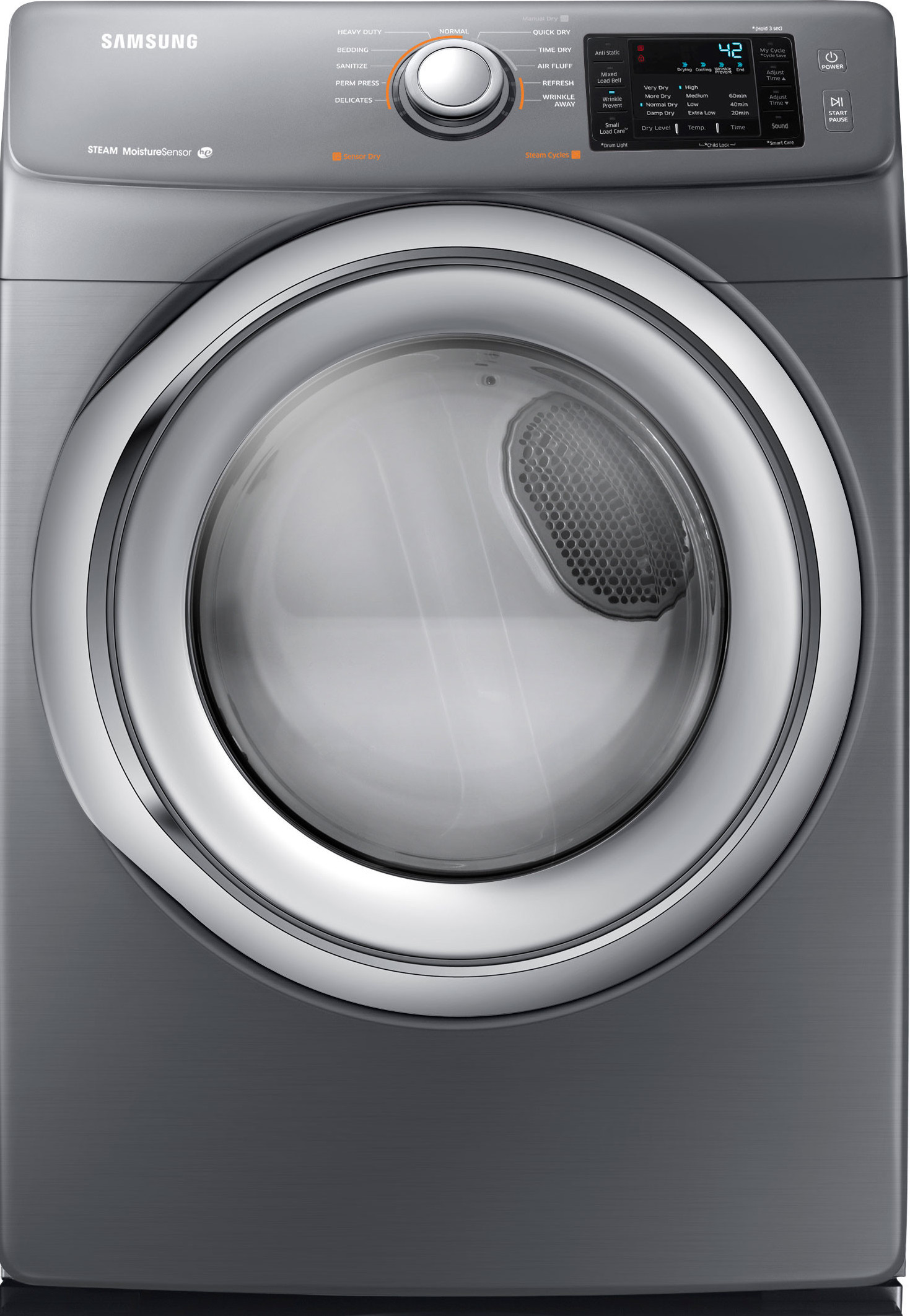 Samsung DV42H5200EP 27 Inch 7.4 cu. ft. Electric Dryer with 11 Dry