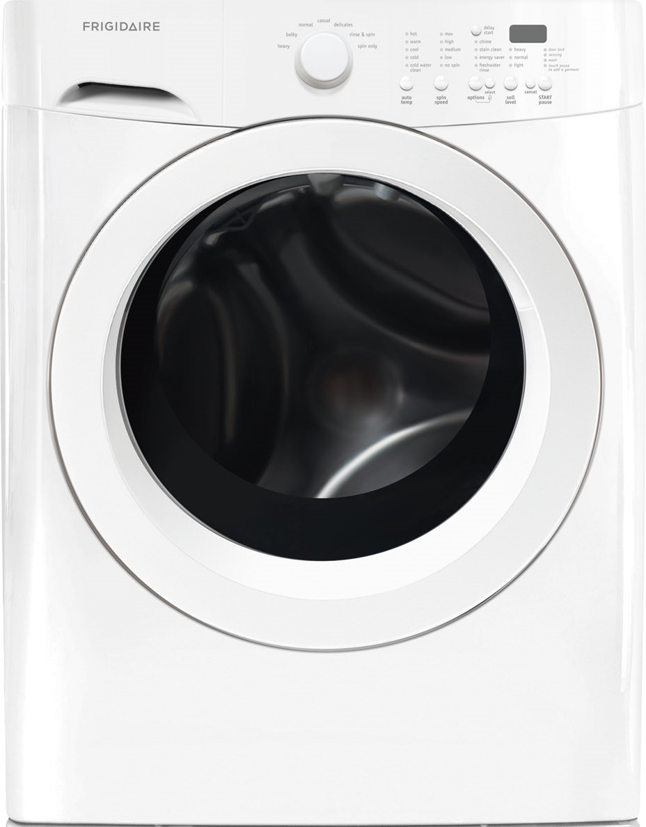 Frigidaire FFFW5000QW 27 Inch 3.9 cu. ft. FrontLoad Washer with 7 Wash